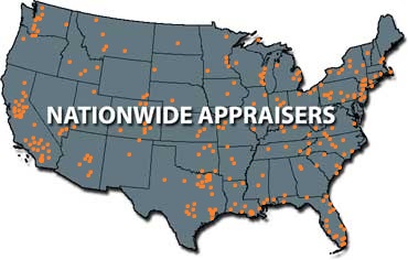 nationwide-appraisers Map